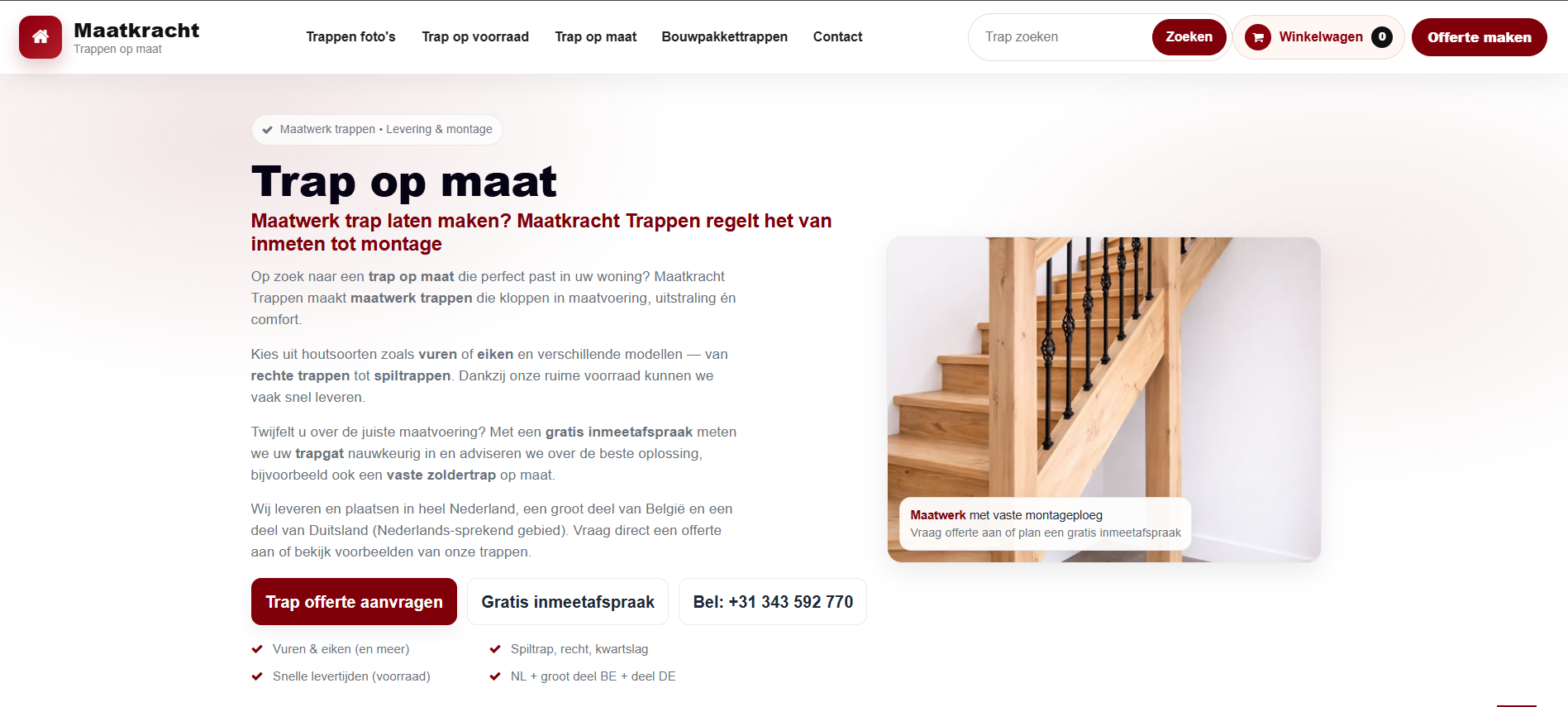 Maatkracht website