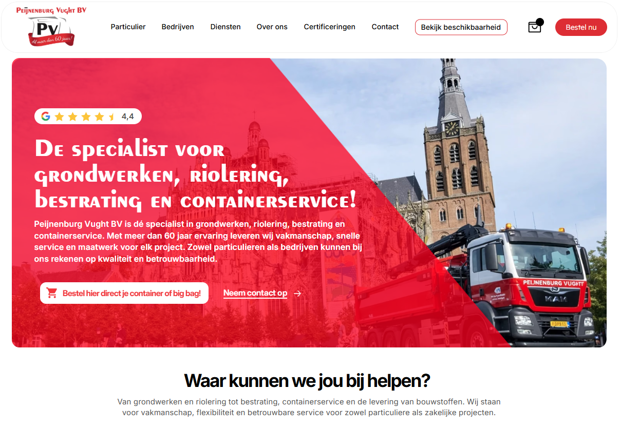 Peijnenburg Vught website